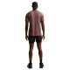 Nike T-Shirt Running Stride Tattoo Burgundy Crush Uomo
