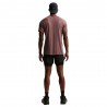Nike T-Shirt Running Stride Tattoo Burgundy Crush Uomo