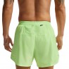 Nike Pantaloncini Running Stride 5" Lime Blast Argento Uomo