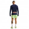 Nike Pantaloncini Running Stride 5" Lime Blast Argento Uomo