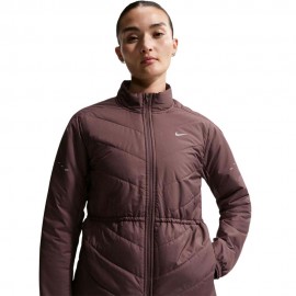 Nike Giacca Running Swift Bordeux Argento Donna