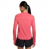 Nike Maglia Running Crew Swift Sea Coral Argento Donna