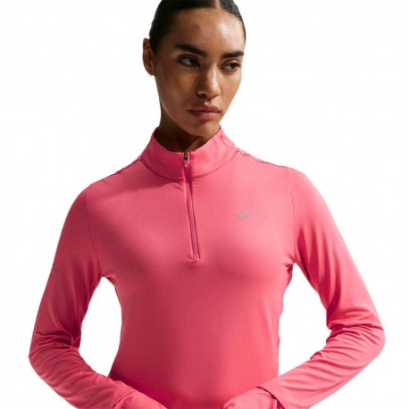 Nike Maglia Running Top Swift Sea Coral Argento Donna