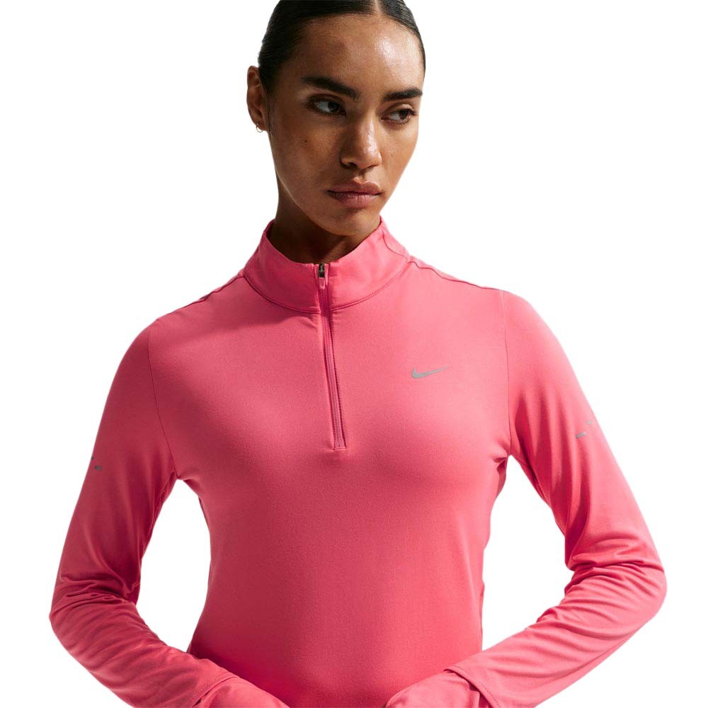 Nike Maglia Running Top Swift Sea Coral Argento Donna