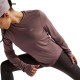 Nike Maglia Running Swift Tattoo Argento Donna