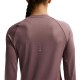 Nike Maglia Running Swift Tattoo Argento Donna