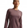 Nike Maglia Running Swift Tattoo Argento Donna