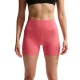 Nike Pantaloncini Running Tight Swift 4" Sea Coral Argento Donna