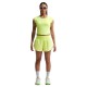 Nike Pantaloncini Running Tempo Swoosh Lt Lemon Argento Donna