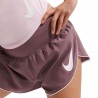Nike Pantaloncini Running Tempo Swoosh Tattoo Argento Donna