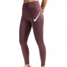 Nike Tight Tempo Swoosh Run 7 8 Tattoo Argento Donna