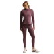 Nike Tight Tempo Swoosh Run 7 8 Tattoo Argento Donna