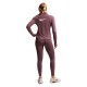 Nike Tight Tempo Swoosh Run 7 8 Tattoo Argento Donna