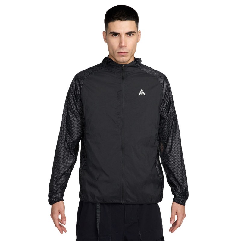 Nike Acg Aireez Giacca Trail Running Nero Bianco Uomo