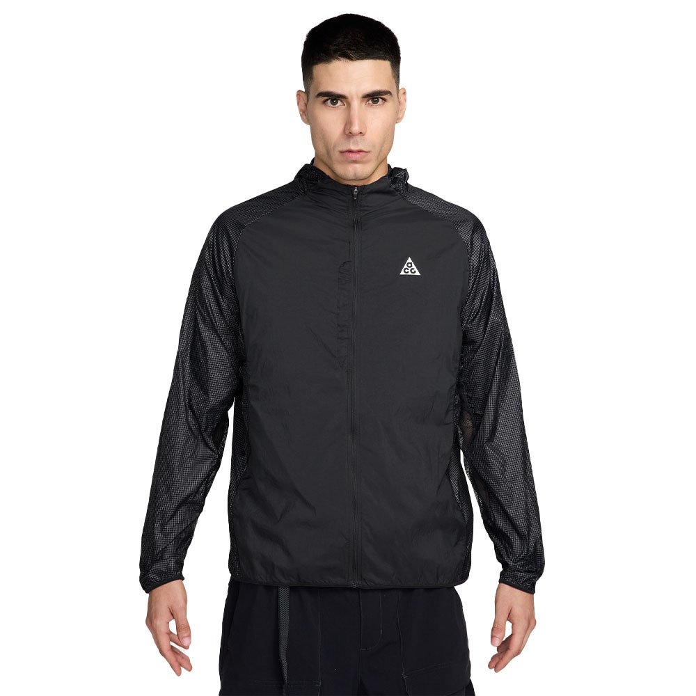 Nike Acg Aireez Giacca Trail Running Nero Bianco Uomo