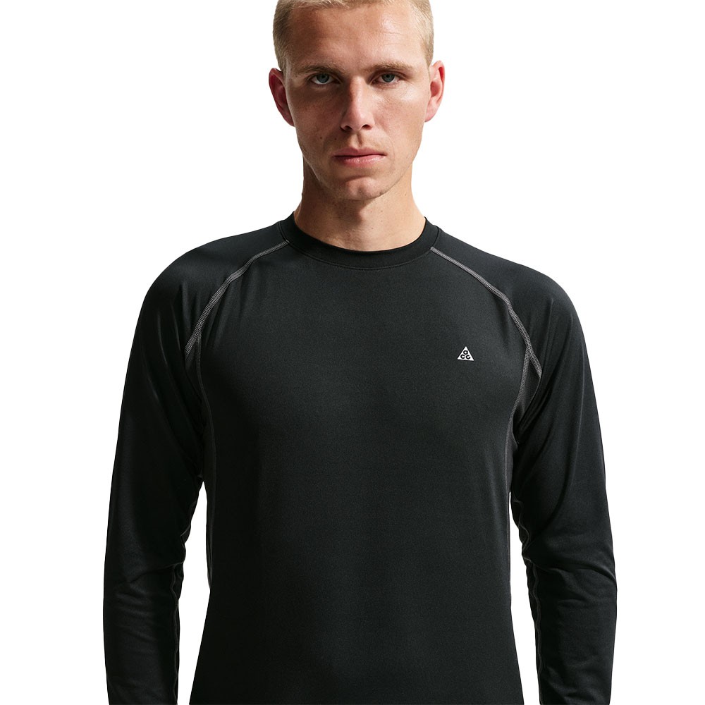 Nike Acg Wildsee Felpa Trail Running Nero Bianco Uomo