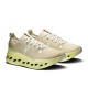 On Cloudsurfer Max Pelican Limelight - Scarpe Running Uomo
