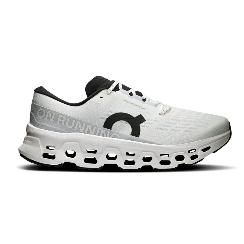 On Cloudmonster 3 Bianco Bianco - Scarpe Running Uomo