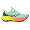 Saucony Xodus Ultra 4 Splash Fire - Scarpe Trail Running Donna