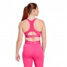 ADIDAS Reggiseno Sportivo Techfit Medium Support Fuxia Donna