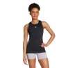 ADIDAS Canotta Palestra Techfit Nero Donna
