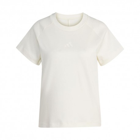 ADIDAS Maglietta Palestra Soft Lux Bianco Donna