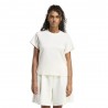 ADIDAS Maglietta Palestra Soft Lux Bianco Donna