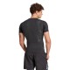 ADIDAS Maglietta Palestra Techfit Nero Uomo