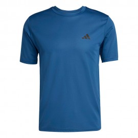 ADIDAS Maglietta Palestra Traiin Tech Essential Blu Uomo