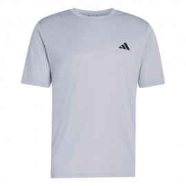 ADIDAS Maglietta Palestra Traiin Tech Essential Grigio Uomo