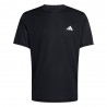 ADIDAS Maglietta Palestra Tristripe Nero Uomo