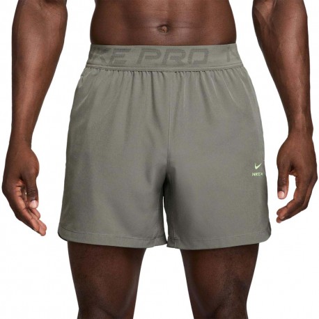 Nike Pro Training Shorts Sportivi Verde Uomo