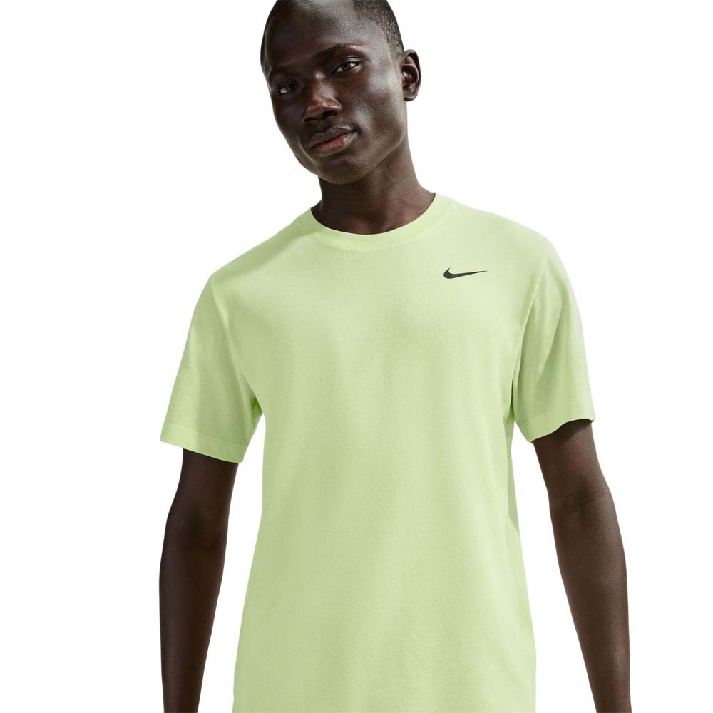 Nike Dri-Fit Maglietta Palestra Logo Piccolo Train Dri Fit Lime Uomo