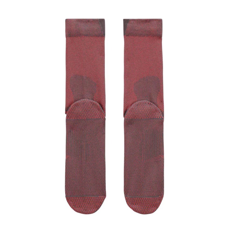 Nike Calza Run Fast Mediumweight Crew Tattoo Hot Lava