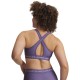 Under Armour Reggiseno Sportivo Crossback Mid Viola Donna