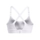 Under Armour Reggiseno Sportivo Infinity Bianco Donna