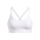 Under Armour Reggiseno Sportivo Infinity Bianco Donna