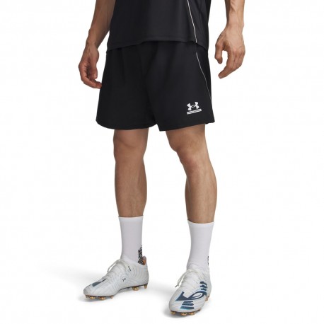 K-Swiss Pantaloncini Uomo Core Team 20 Cm - Bianco Con Cintura Interna - Tennis E Sport