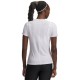 Under Armour Maglietta Palestra Tech Mesh Bianco Donna