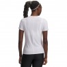 Under Armour Maglietta Palestra Tech Mesh Bianco Donna