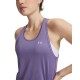 Under Armour Canotta Palestra Knockout Viola Donna