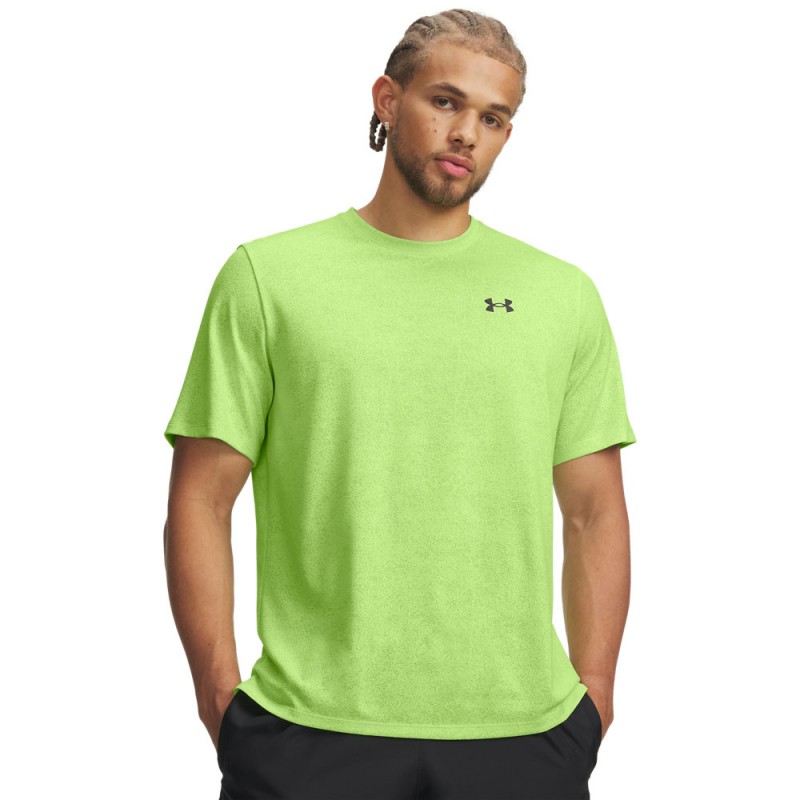 Under Armour Maglietta Palestra Pixelate Lime Uomo