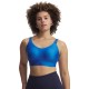 Under Armour Reggiseno Sportivo Infinity Mid 2.0 Blue Atlantis Donna