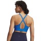 Under Armour Reggiseno Sportivo Infinity Mid 2.0 Blue Atlantis Donna