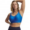 Under Armour Reggiseno Sportivo Infinity Mid 2.0 Blue Atlantis Donna