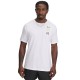 Under Armour Maglietta Palestra Logo Back Bianco Uomo