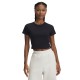 Under Armour Maglietta Palestra Crop Nero Donna