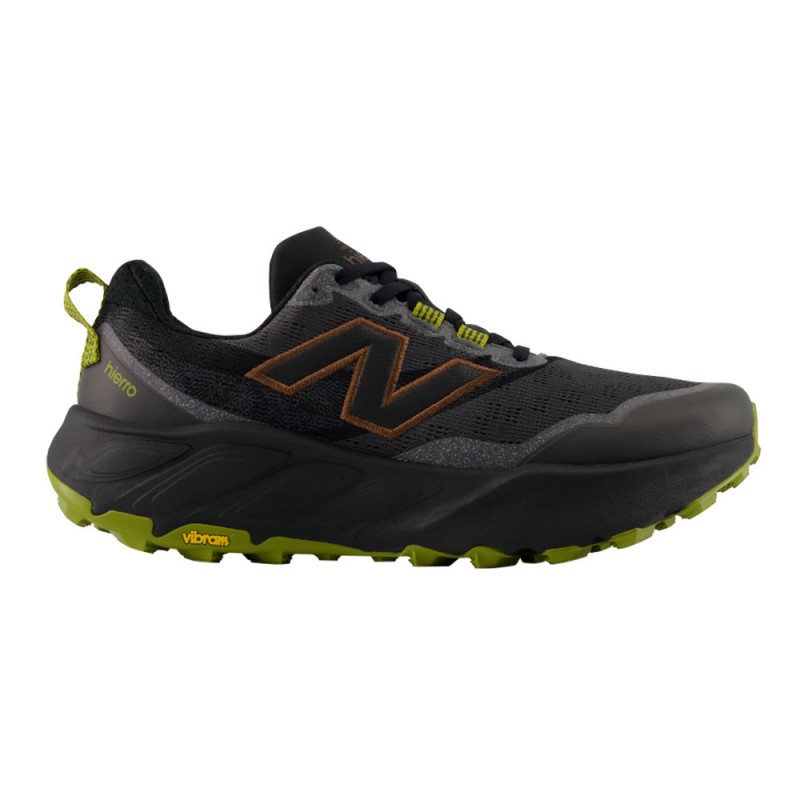New Balance Fresh Foam X Hierro V9 Faded Nero Pumpernickel - Scarpe Trail Running Uomo
