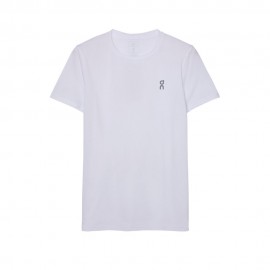 On Maglia Running Core-T Bianco Donna