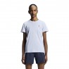 On Maglia Running Core-T Bianco Donna